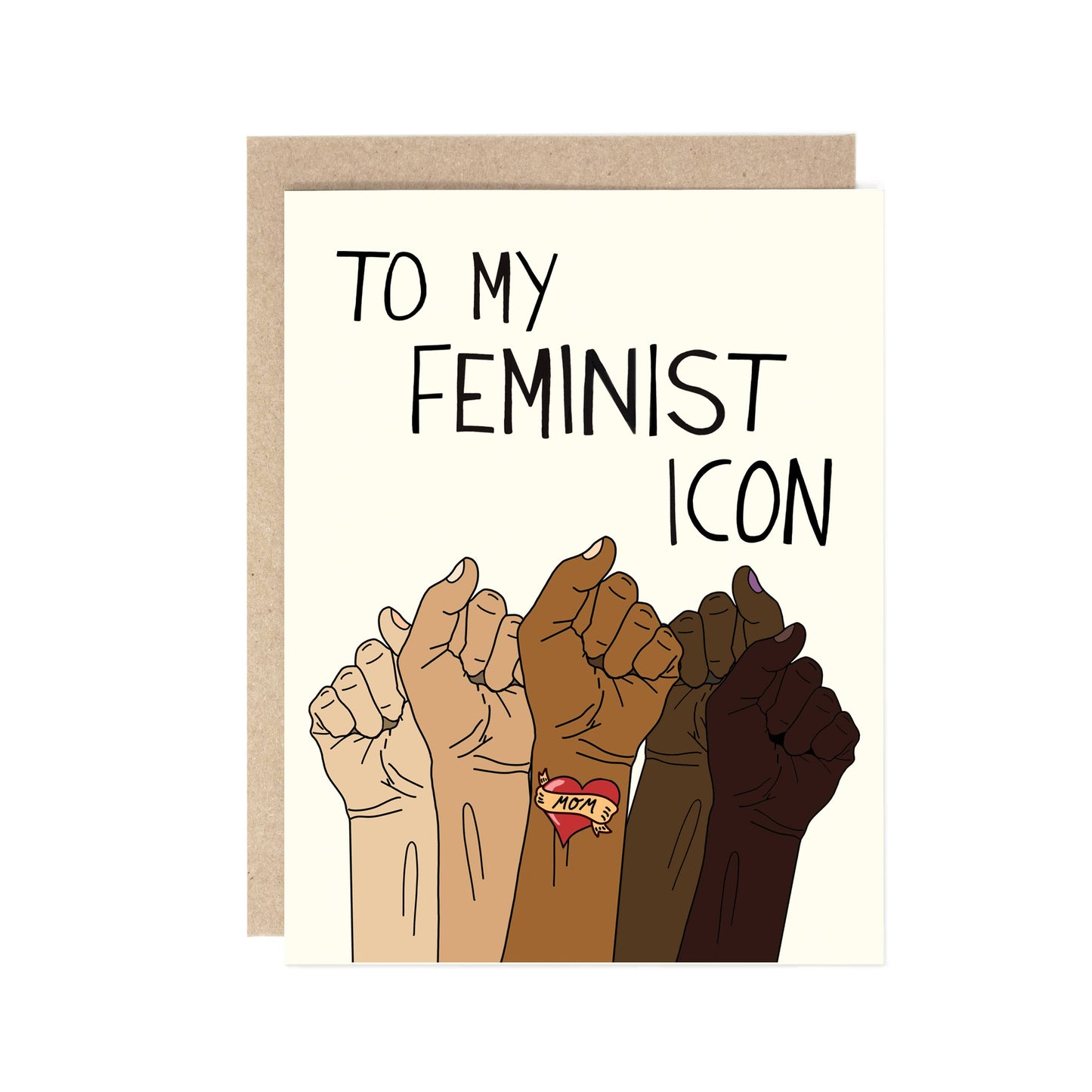 Feminist Icon Mom - Mother's Day Card