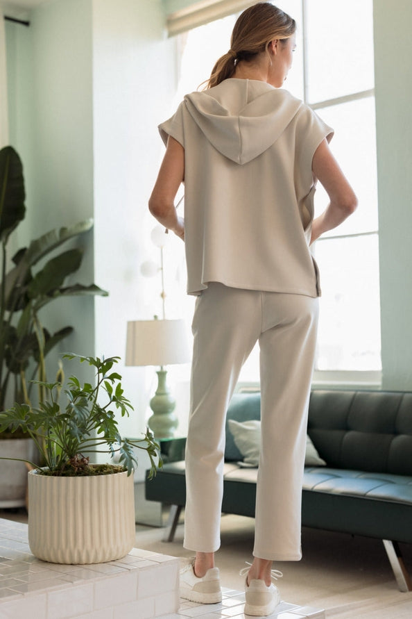 Felix Stretch Crepe Knit Pant