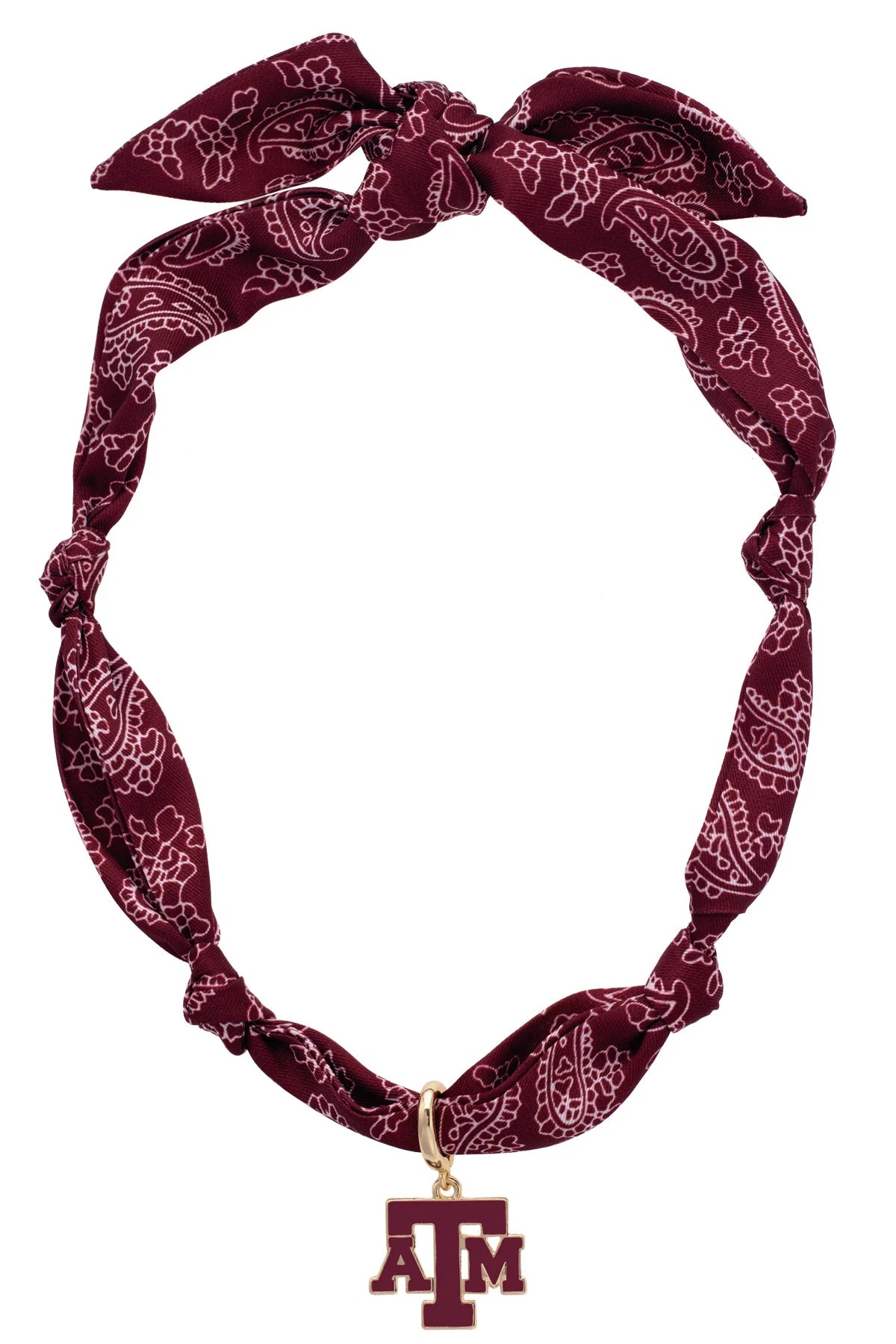 Texas A&M Aggies Logo Bandana Scarf Necklace 26800N