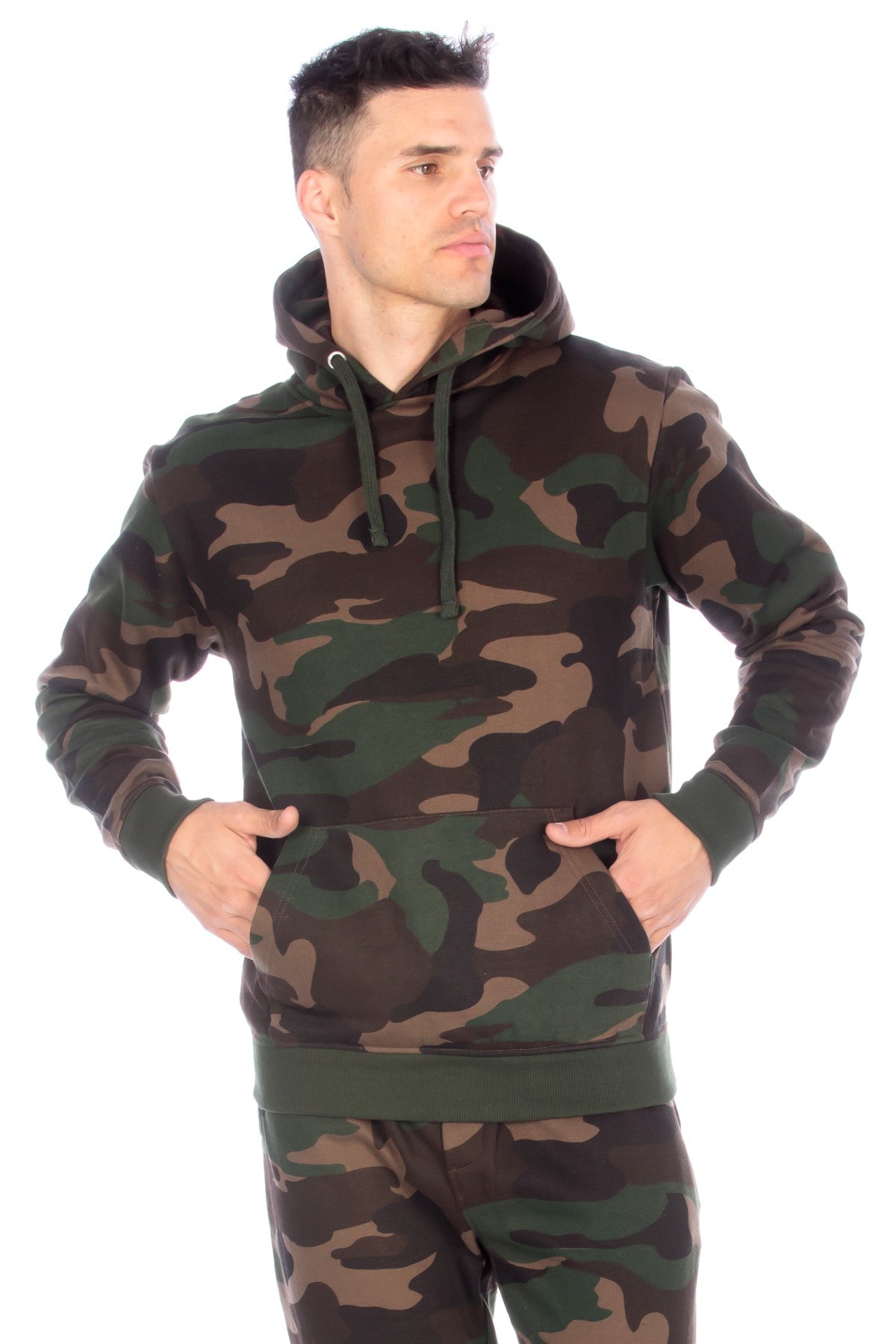 Mens Camo Hoodie