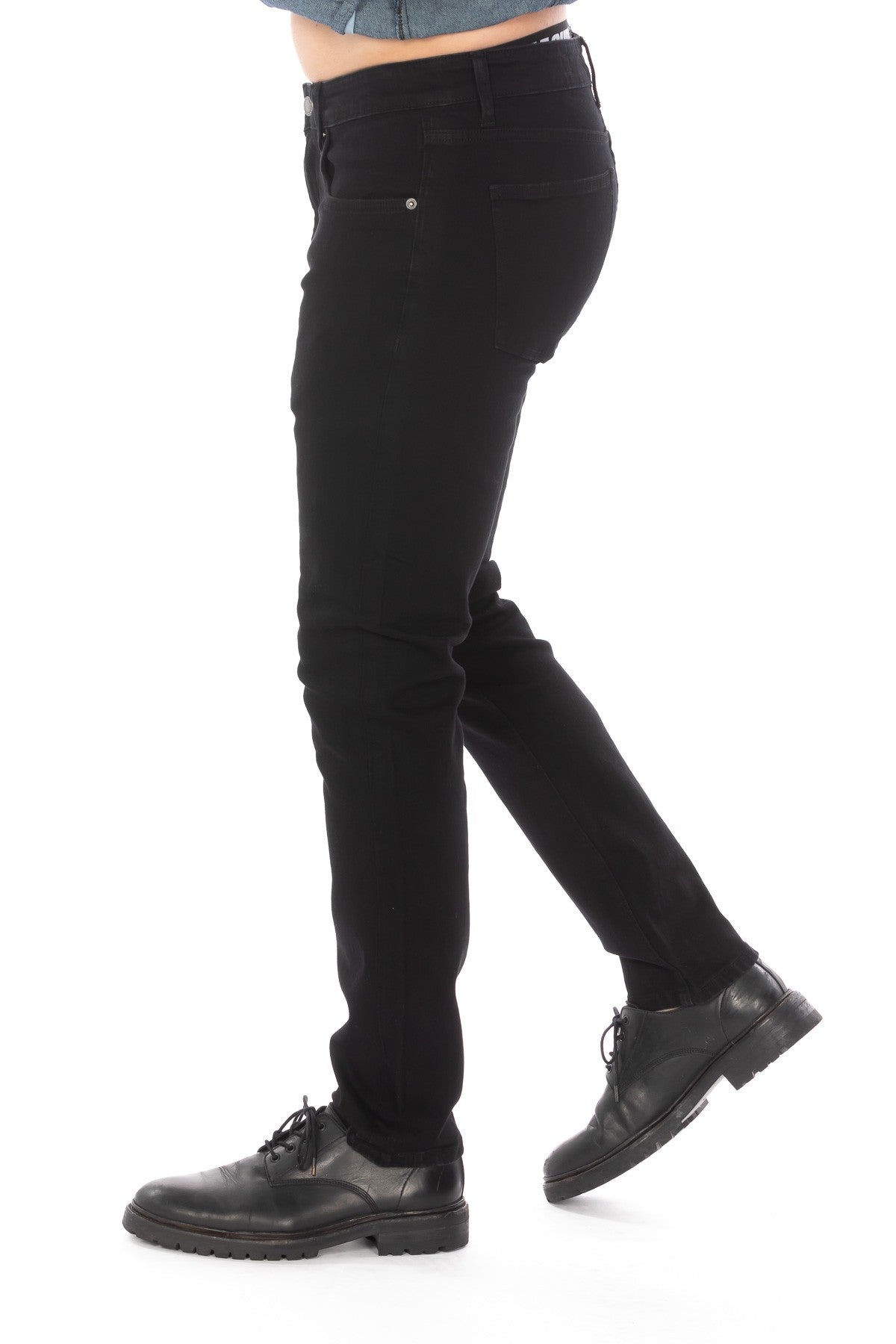 Mens Black Denim Jeans