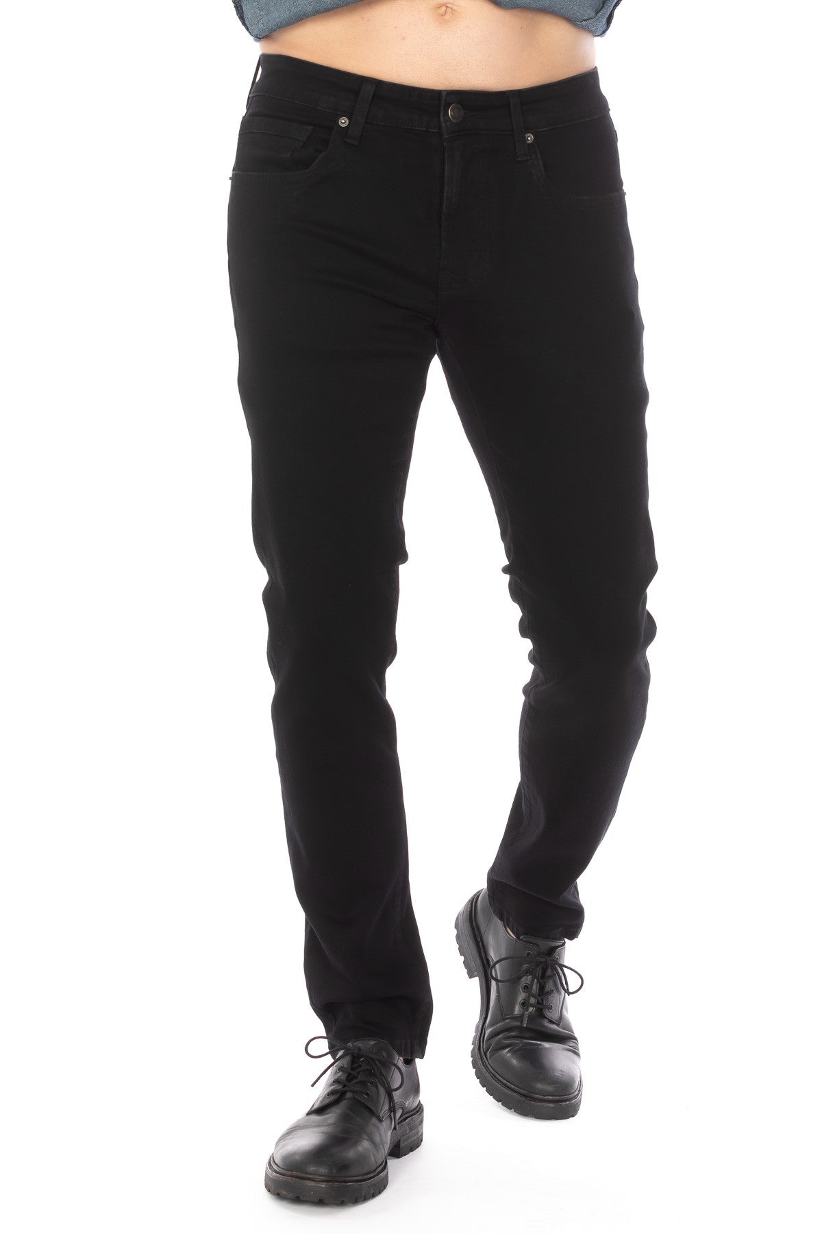 Mens Black Denim Jeans