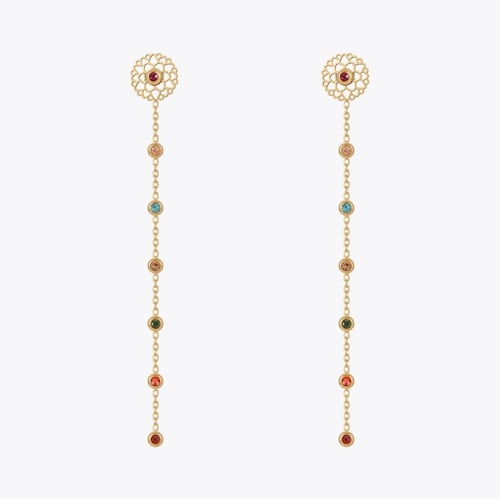 Yasmine 18K Gold Plated Earrings