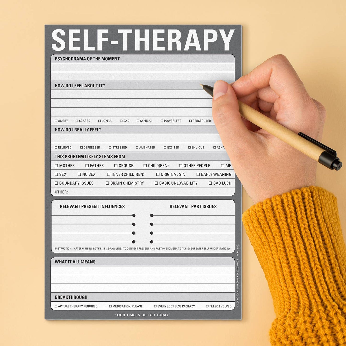 Self-Therapy Pad #1228