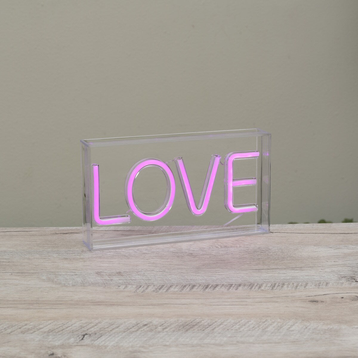 Love Neon Lighted Sign