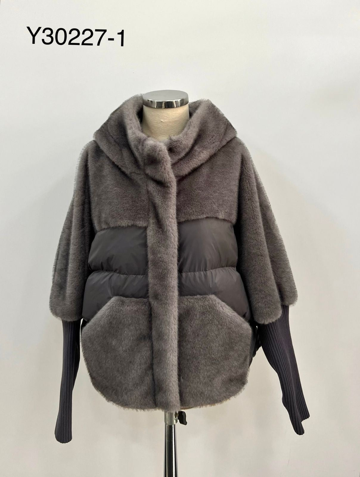 Furry Jacket W/Hood