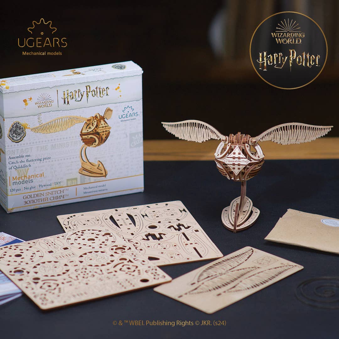 UGears Harry Potter™ Golden Snitch™ -Wooden 3D Puzzles - DIY