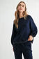 Navy Pant w/ Tonal Stitch Design