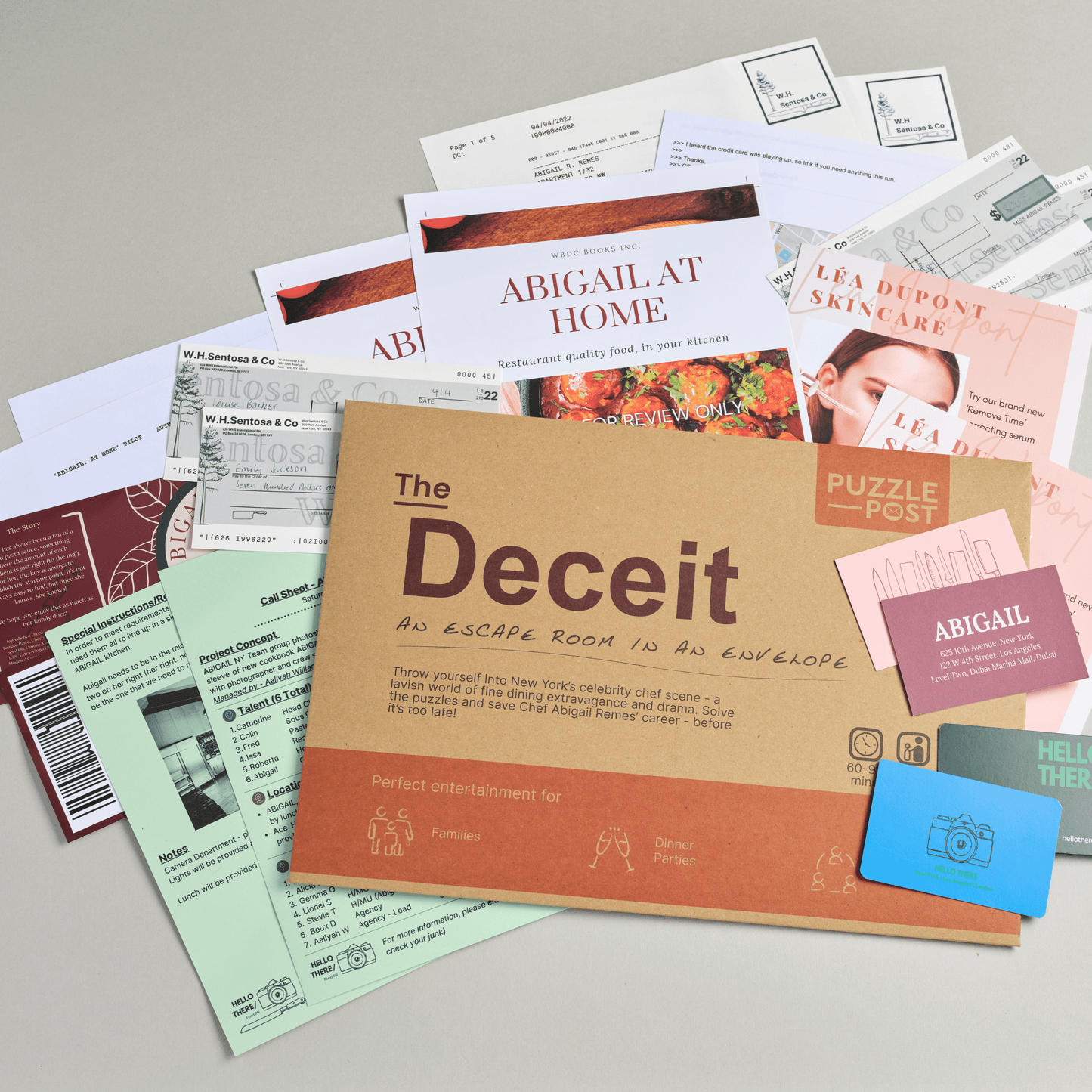 Escape Room, Dinner Party THE DECEIT