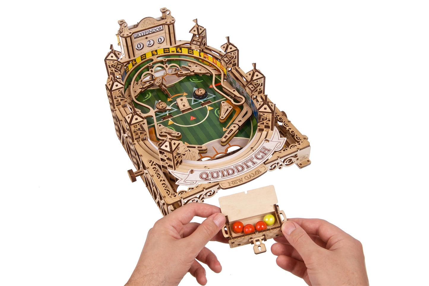 UGears Harry Potter™ Quidditch™ Pinball -Wooden 3D Puzzles