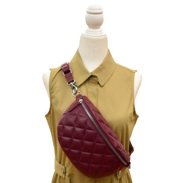 Quilted Belt Bag 6357