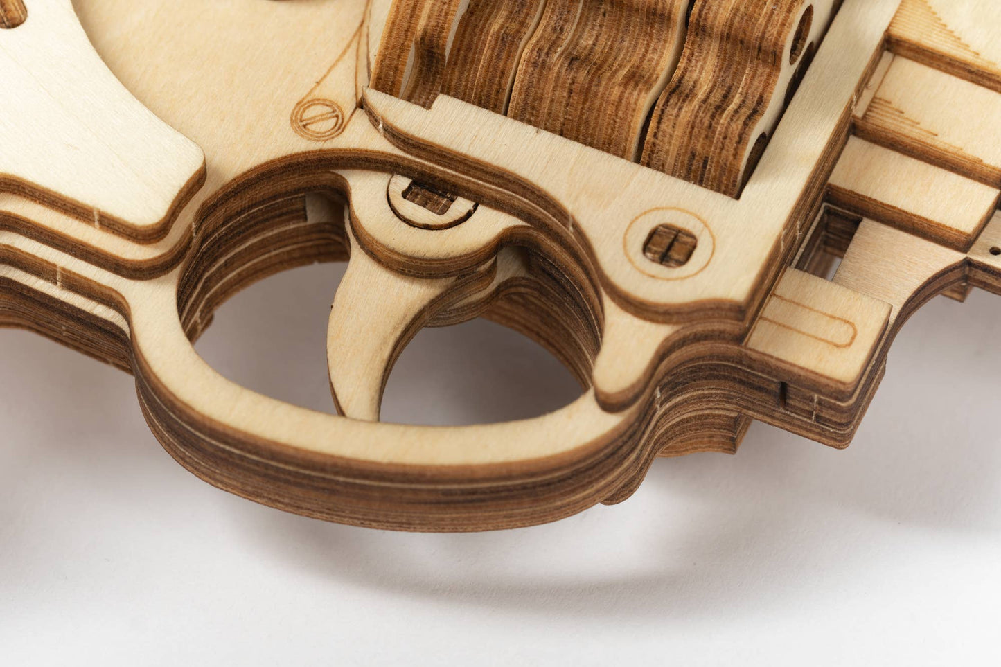 DIY 3D Puzzle: Corsac M60 Rubber Band Gun Kids