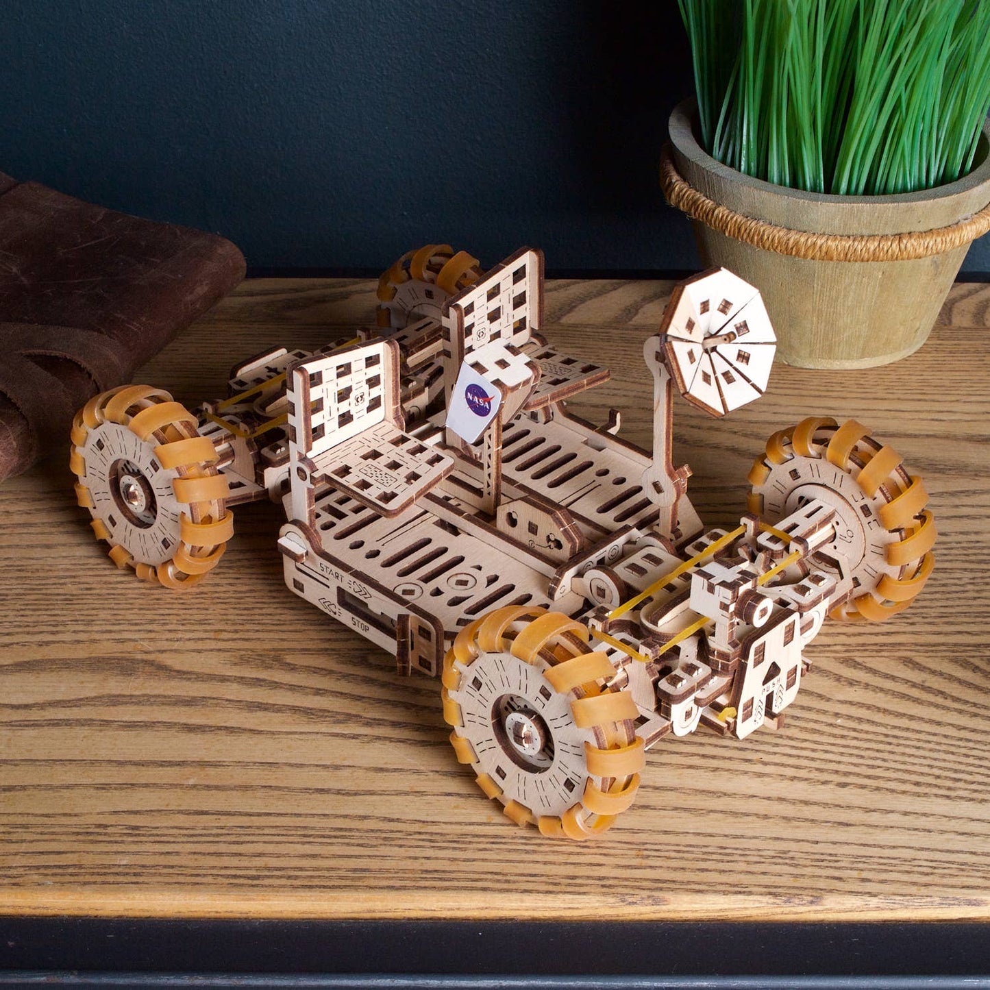UGears NASA Lunar Rover -Wooden 3D Puzzles - DIY