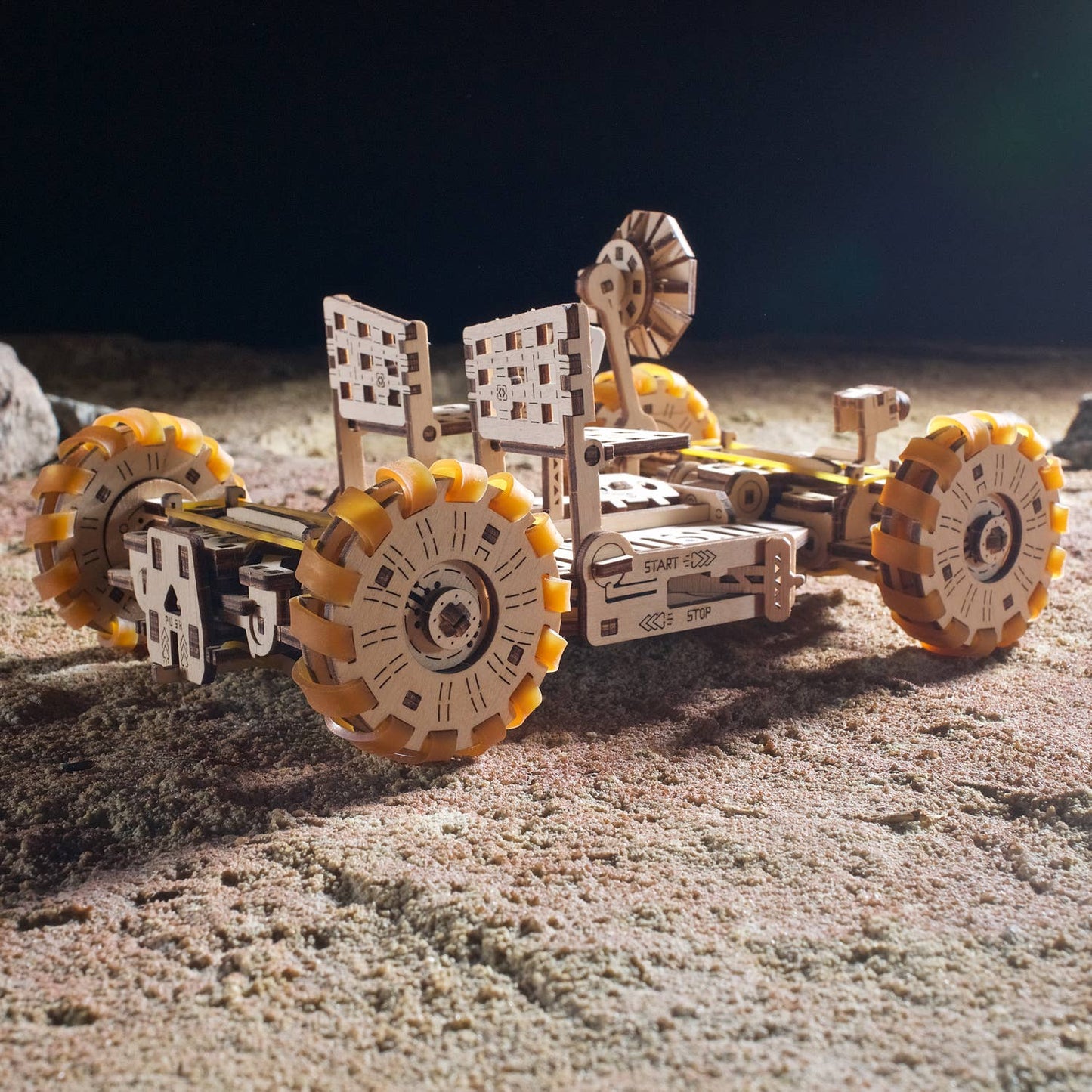 UGears NASA Lunar Rover -Wooden 3D Puzzles - DIY