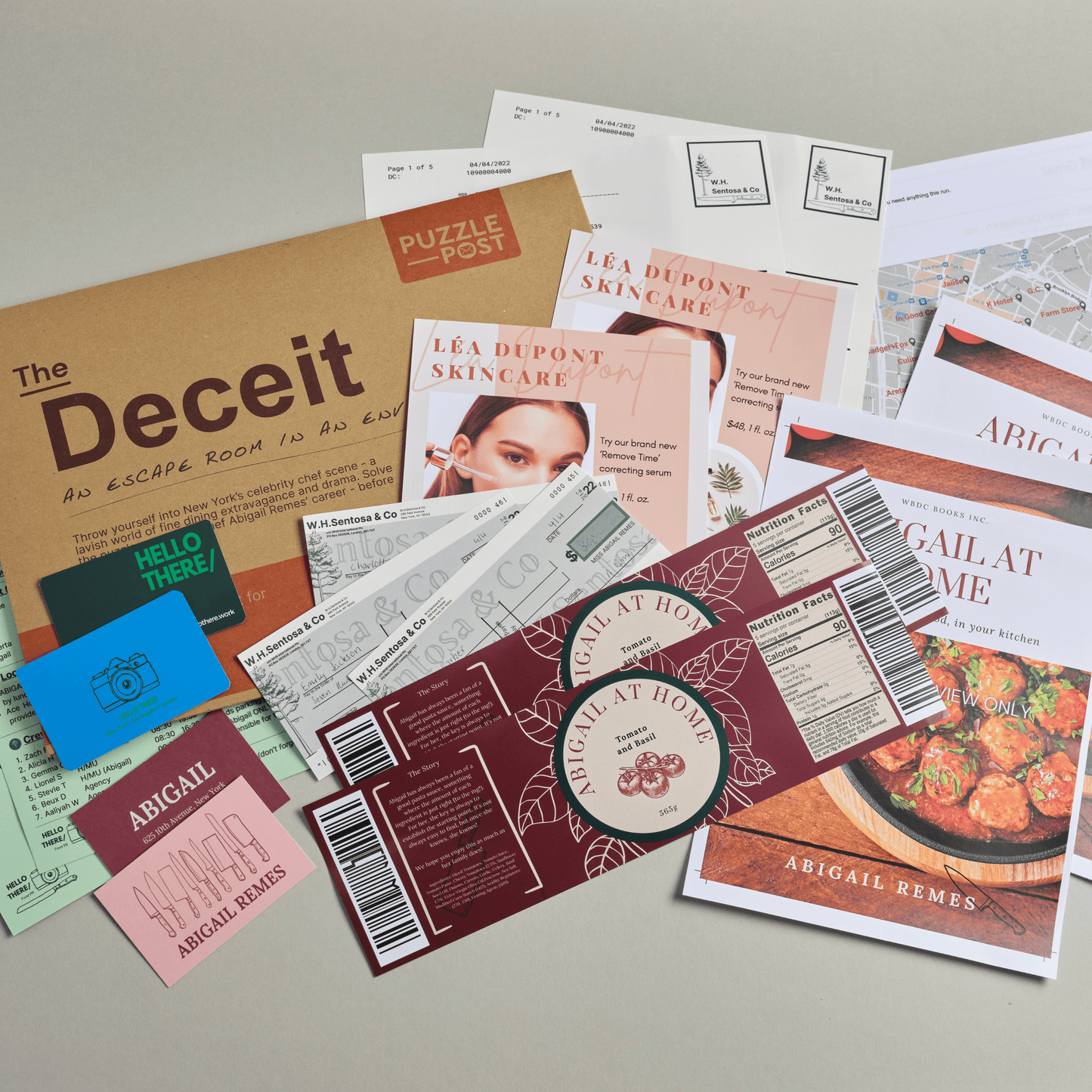 Escape Room, Dinner Party THE DECEIT