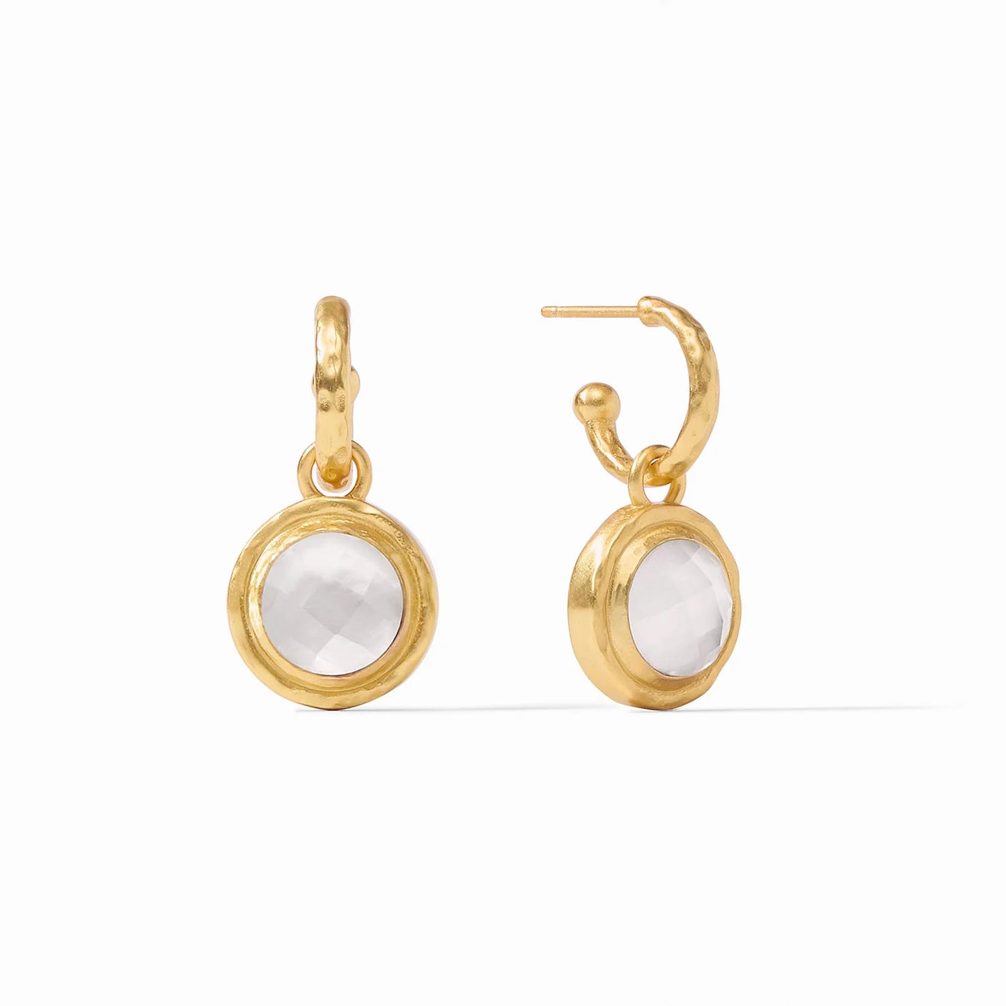 Astor 6 in 1 Charm Earring Iridescent/ Clear