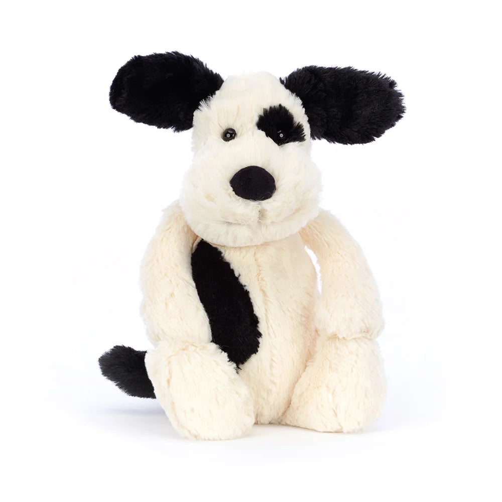 Bashful Blk/Crm Puppy Med
