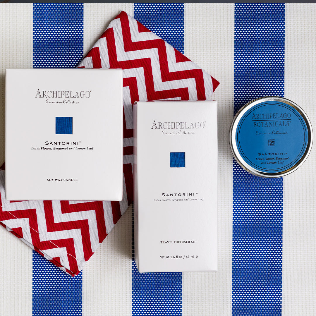 Santorini Boxed Candle