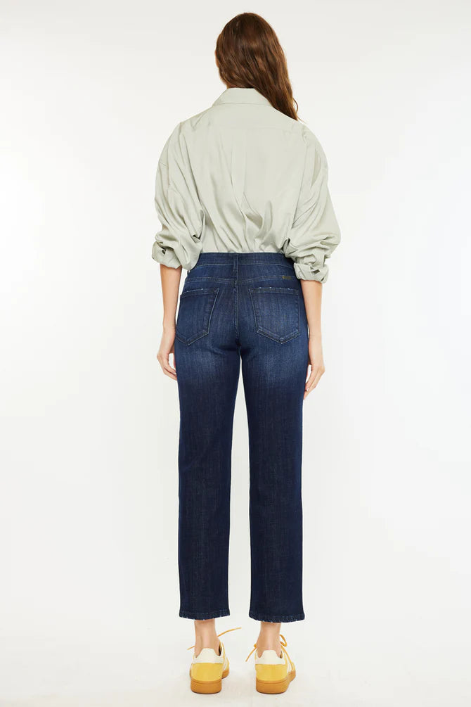 Mid Rise Boyfriend Jeans