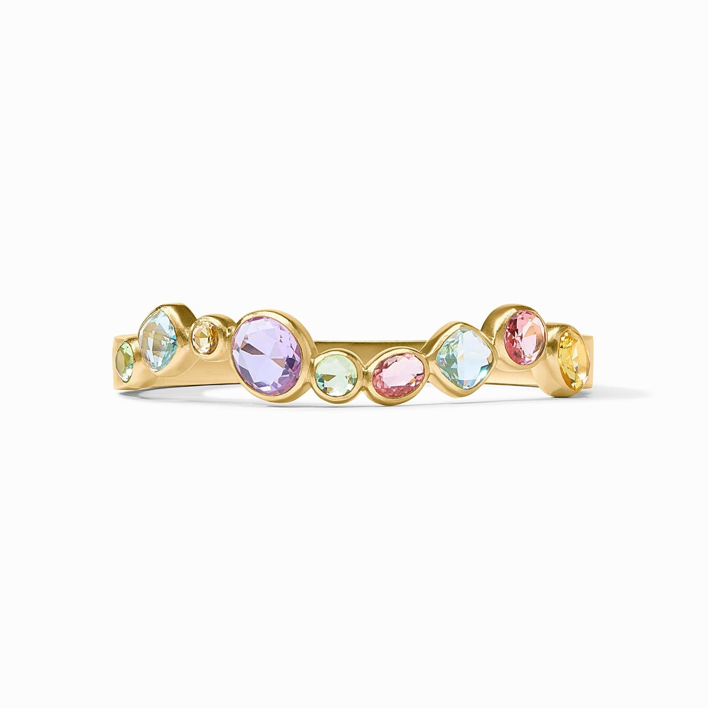 Kaleidoscope Hinge Bangle Multi Stone