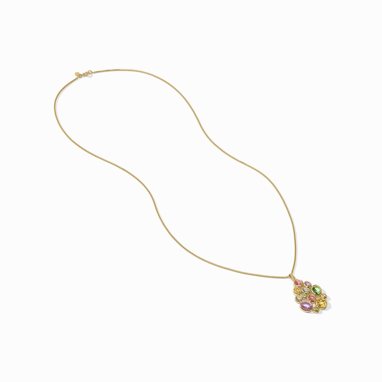 Kaleidoscope Statement Pendant Multi Stone