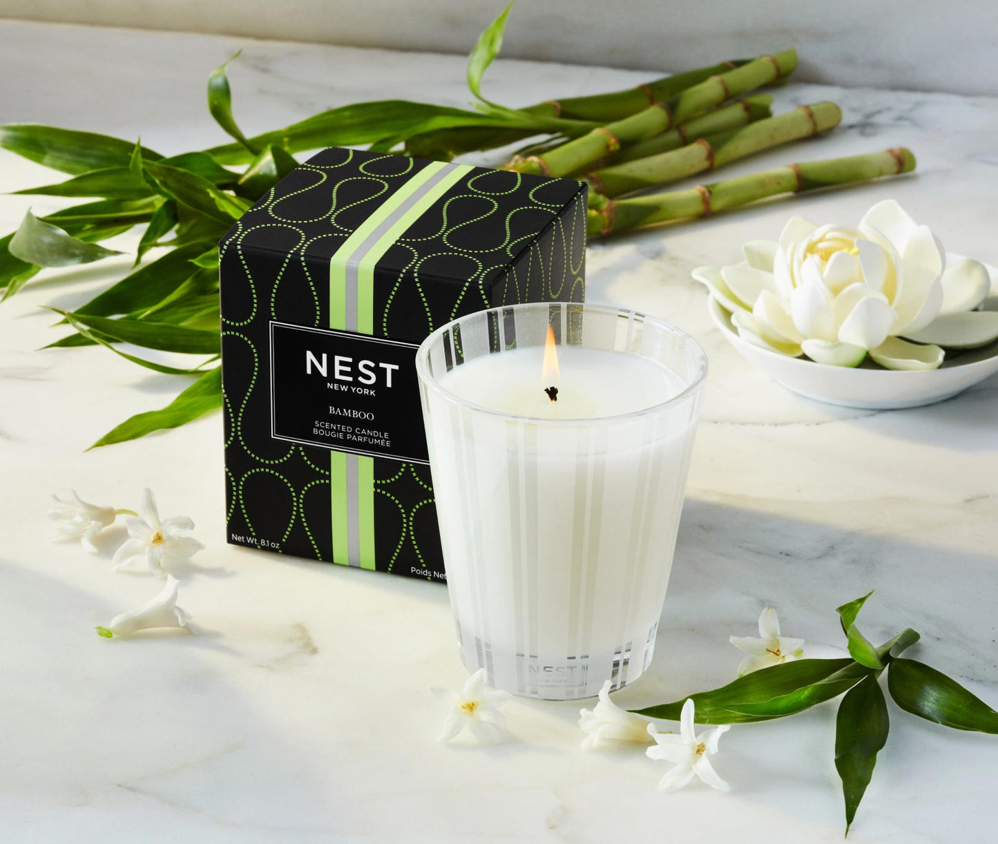 Bamboo Candle