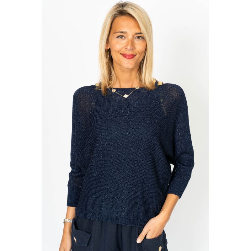 Sweater with Bow detail on back.