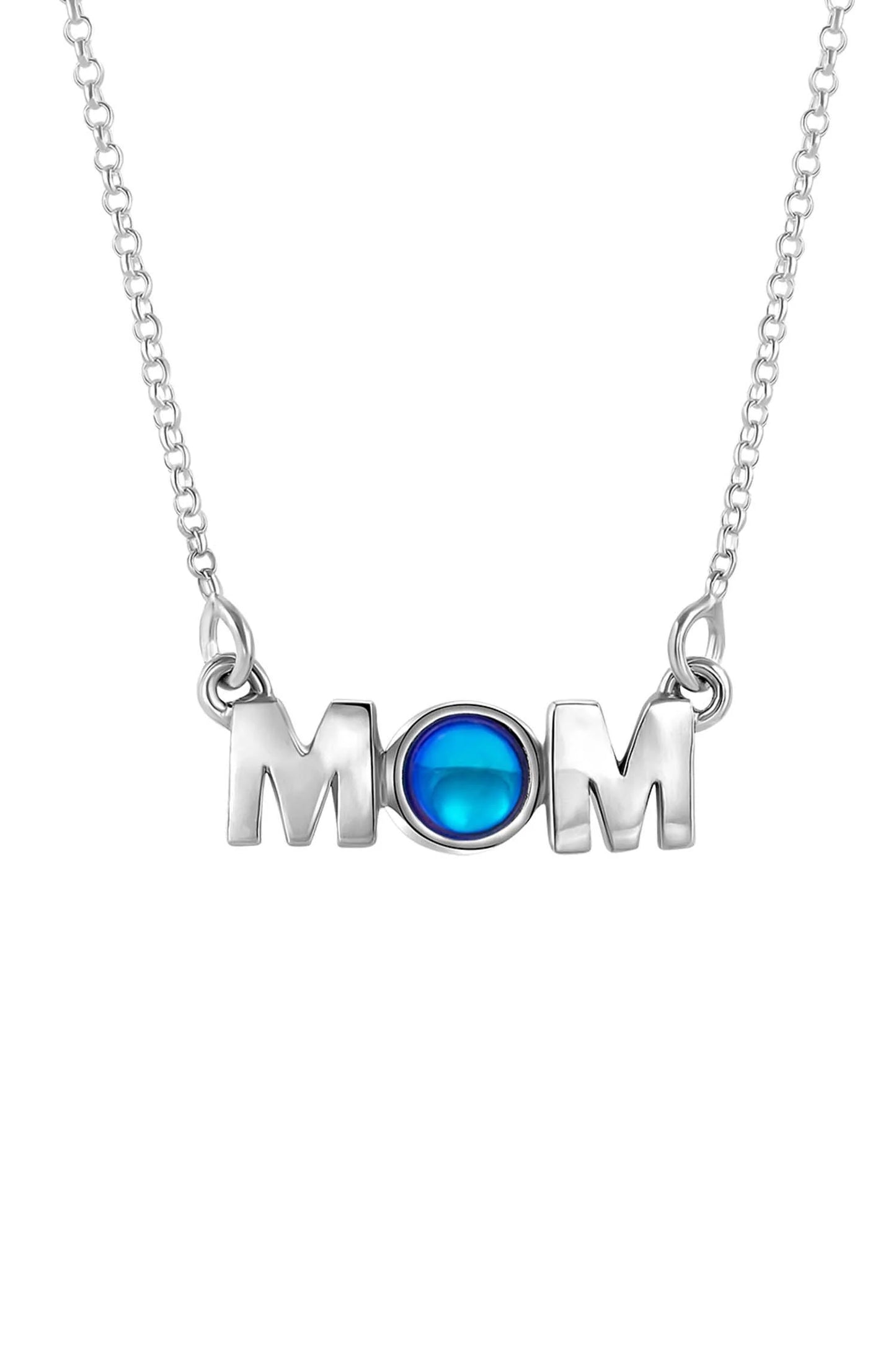 MOM Pendant Nk. Sterling Silver