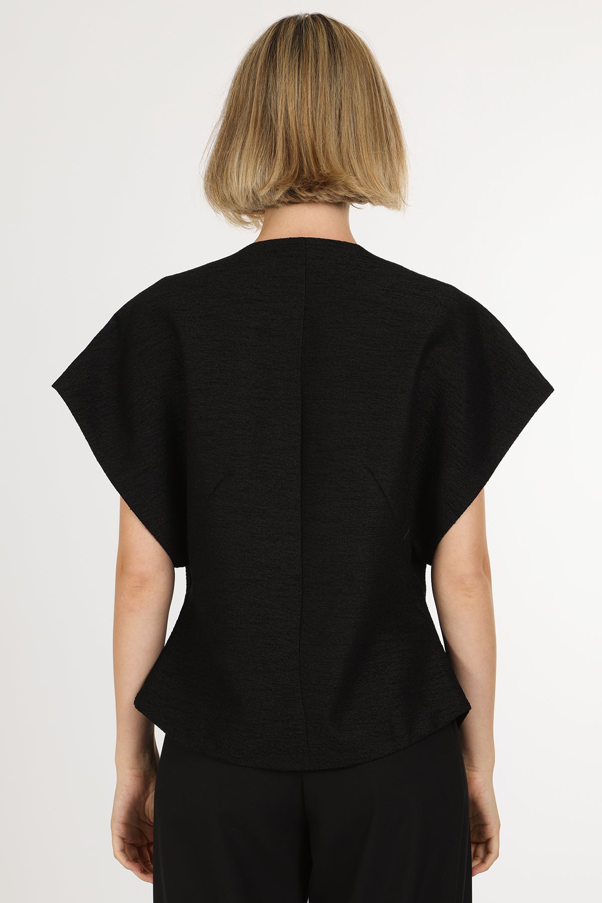 Embellished Statement asymmetric Top