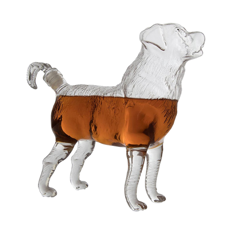Dog Shaped Liquor Whiskey Decanter