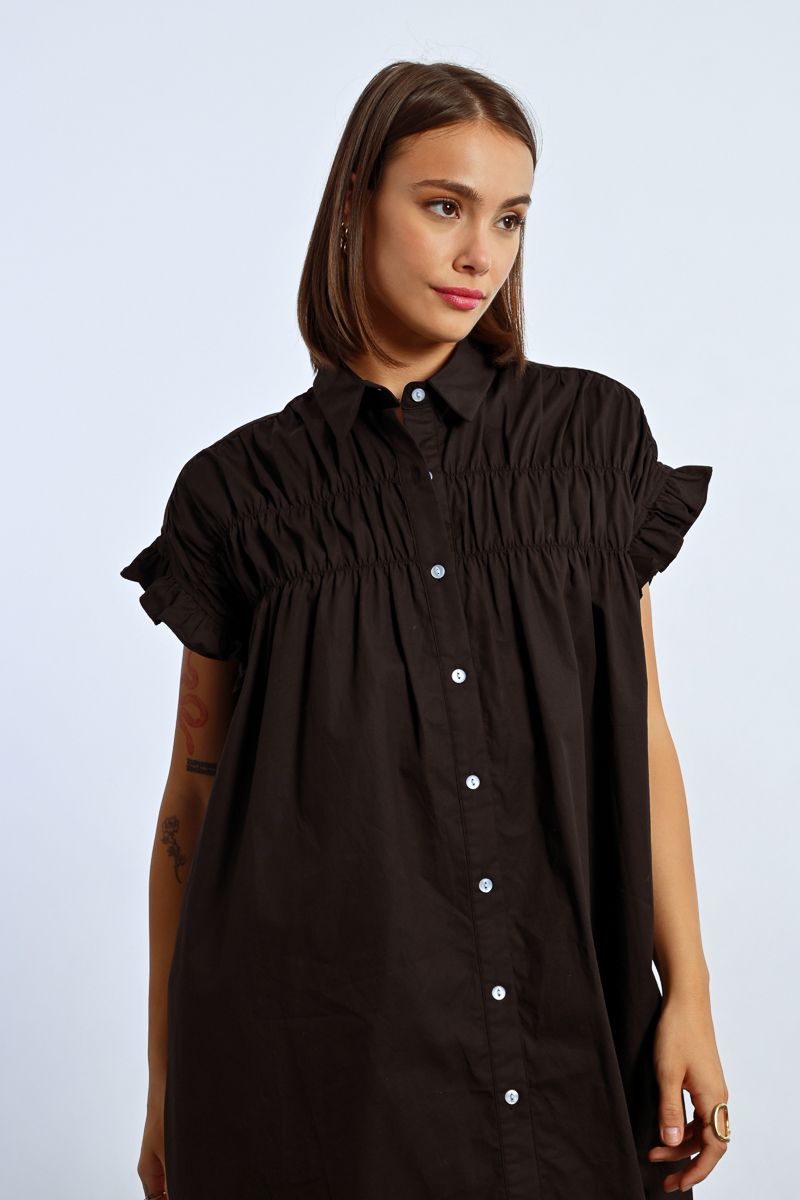 Woven Short Dress