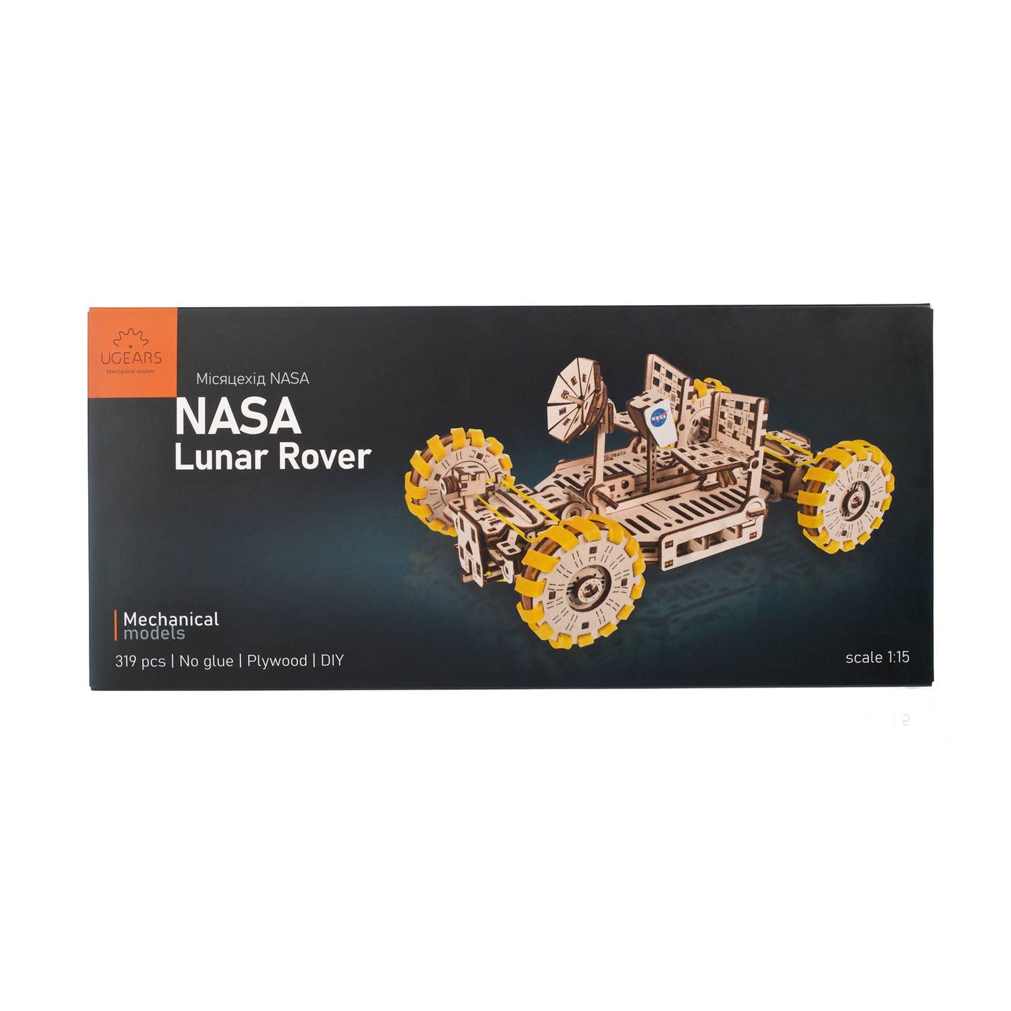 UGears NASA Lunar Rover -Wooden 3D Puzzles - DIY