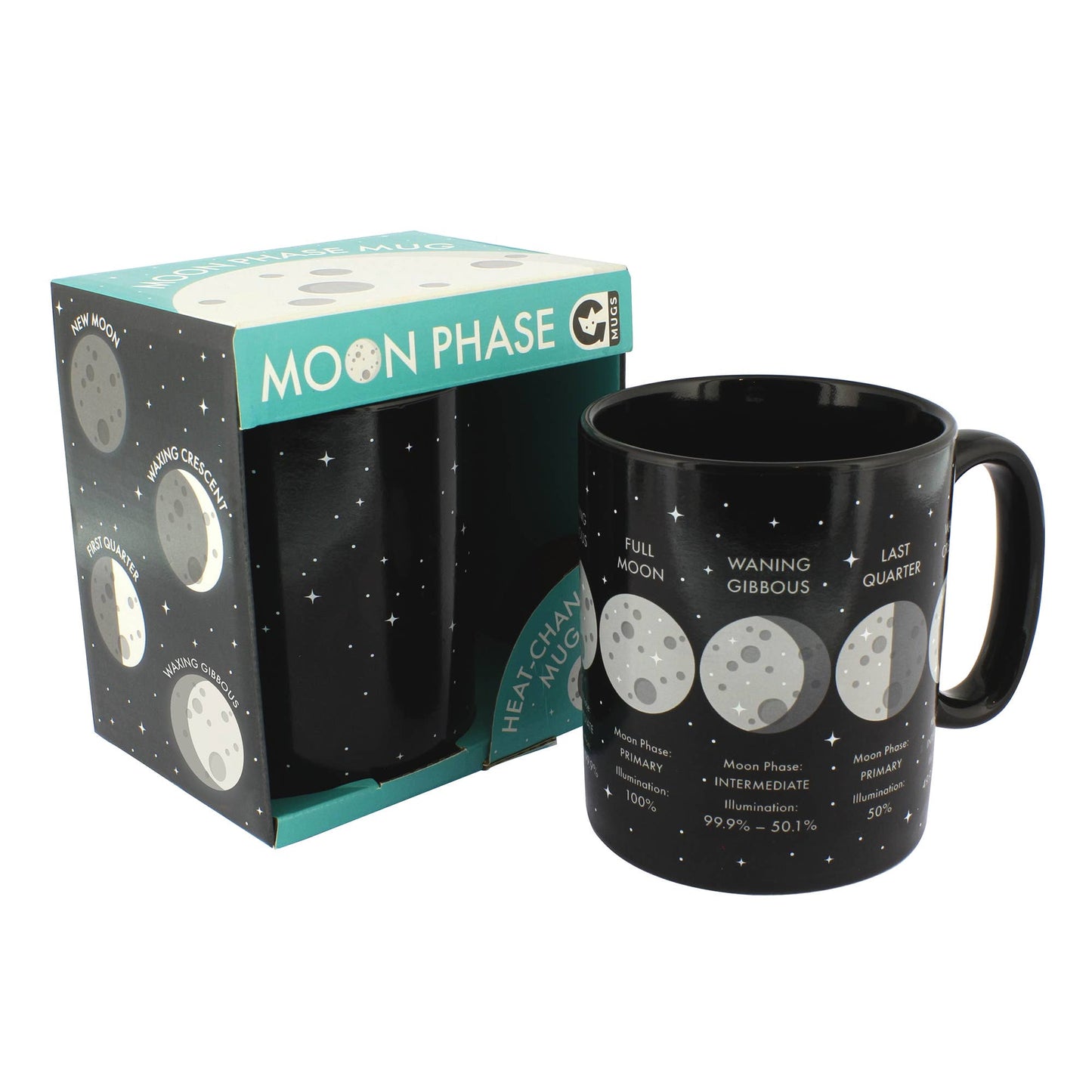 Moon Phase Heat Change Mug - NEW