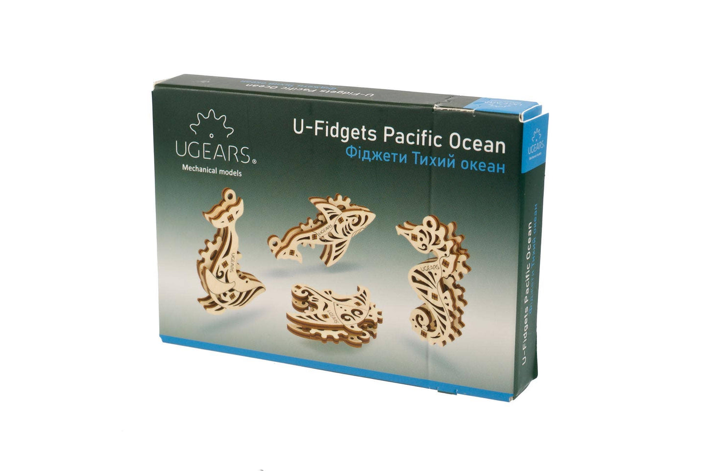 U-Fidgets Pacific Ocean -Wooden 3D Puzzles - DIY