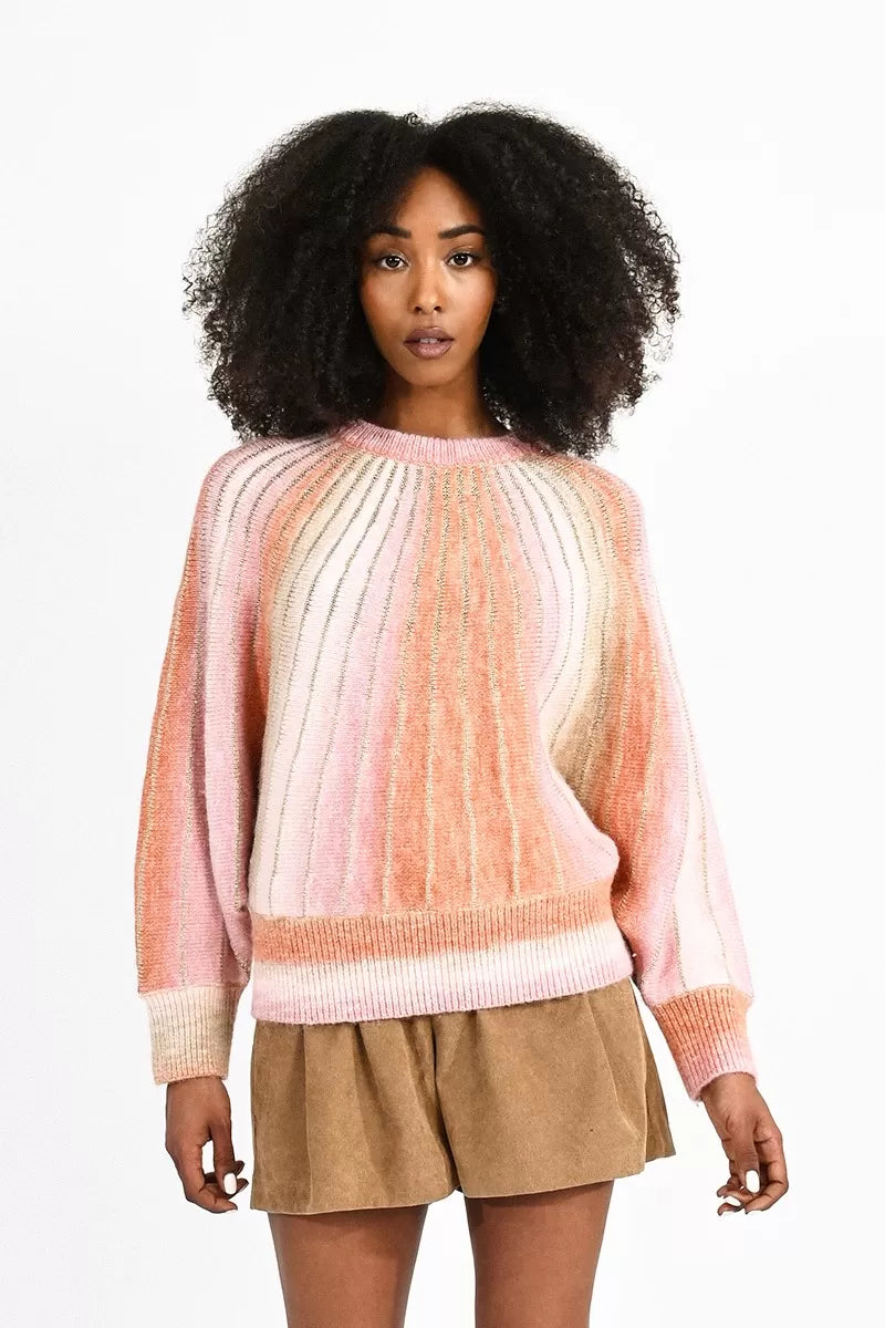 BATWING SLEEVE SWEATER