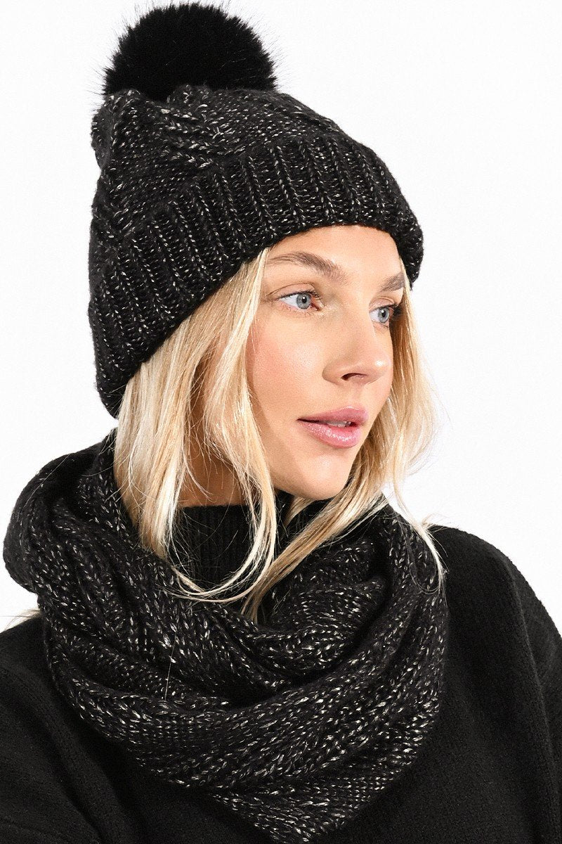 BEANIE AND SCARF SET