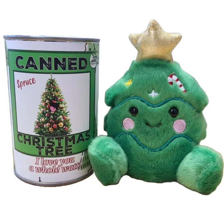 Canned Holiday Plush