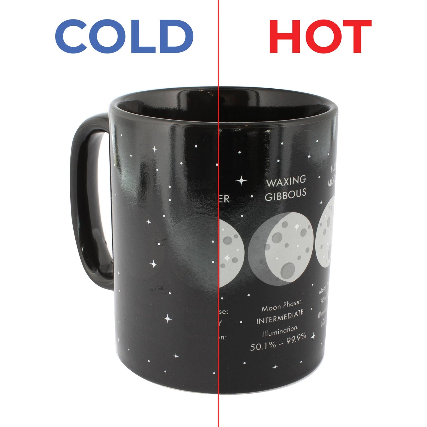 Moon Phase Heat Change Mug - NEW