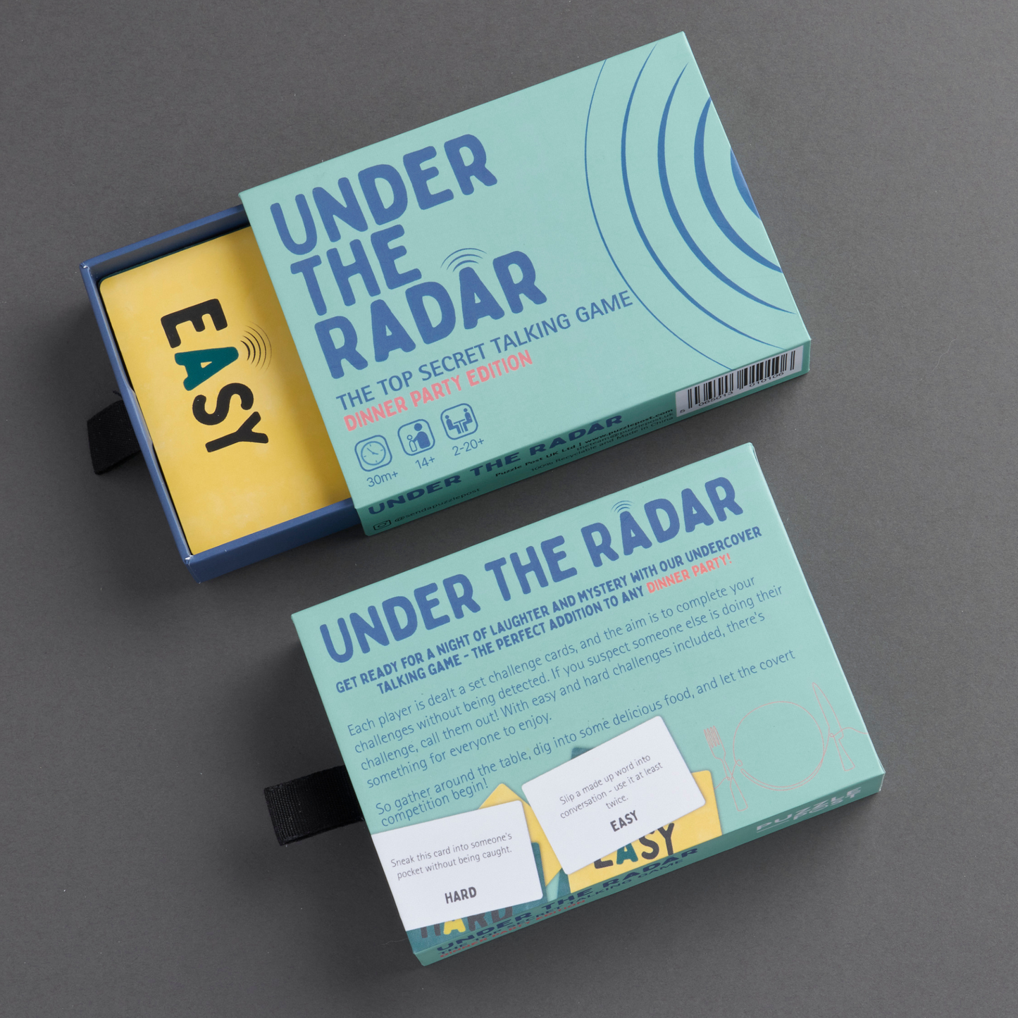 Under The Radar - BRAND NEW - Dinner Party Game