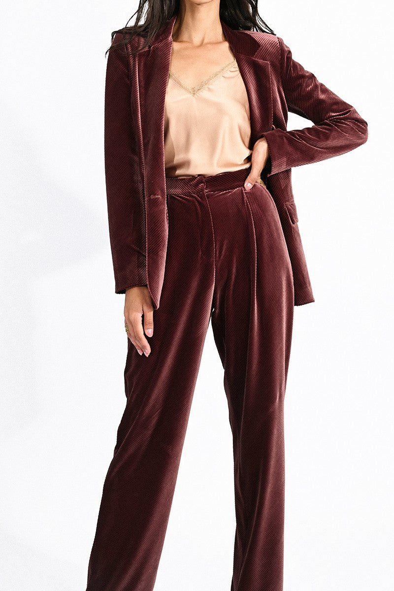 FLUID VELVET PANTS