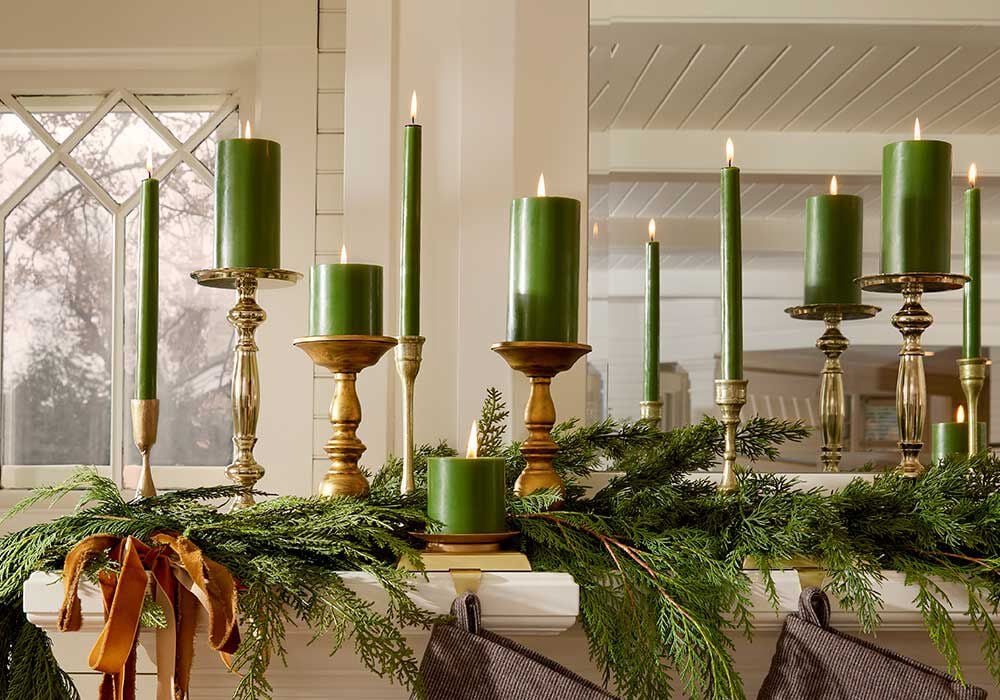 Frasier Fir 12" Taper Candle Set