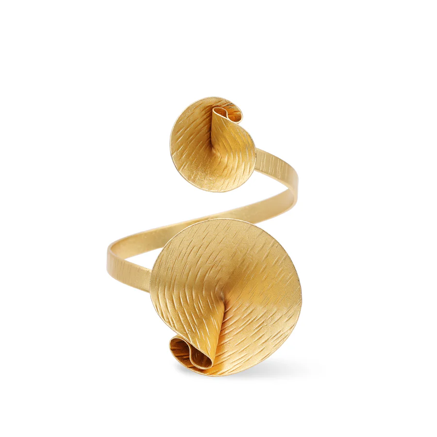 Athena's Shield Cuff Bracelet