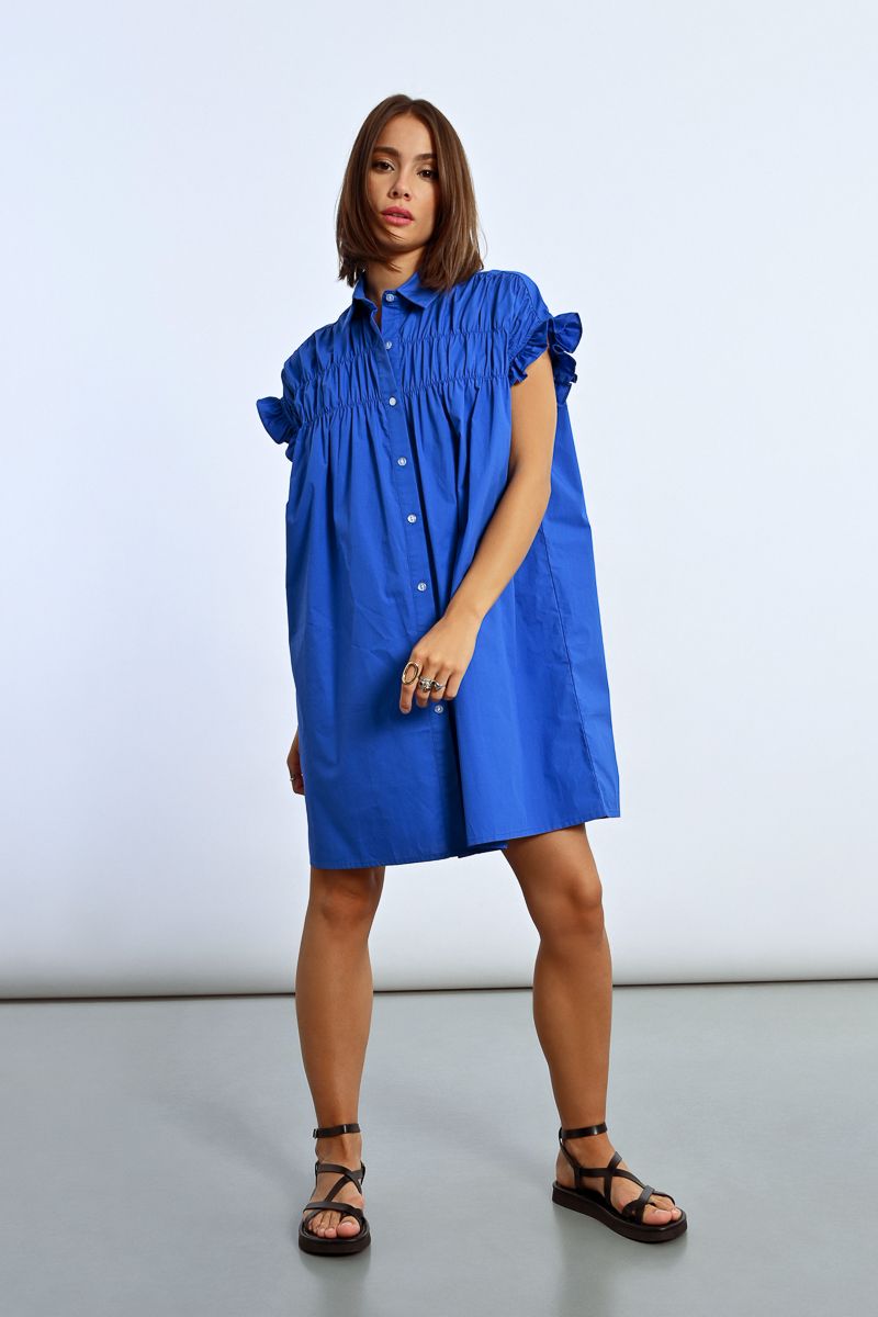 Woven Short Dress