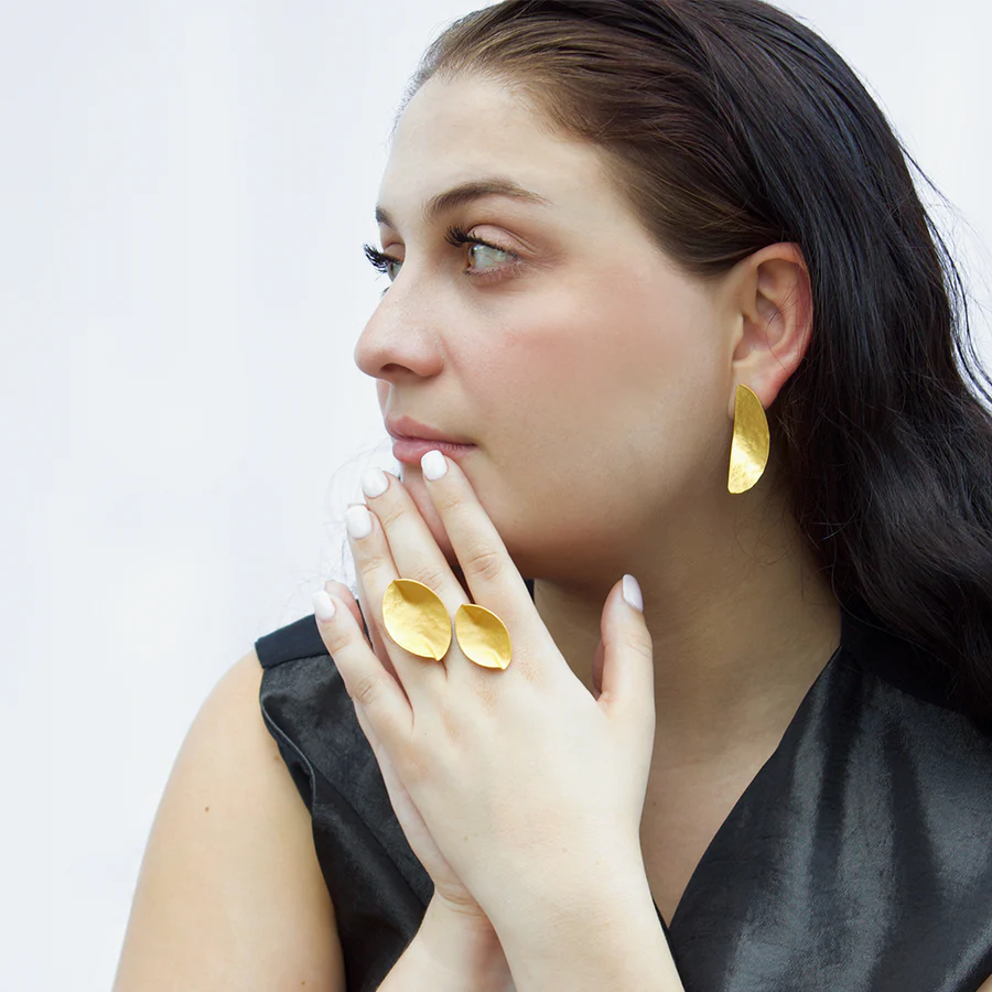 Double Phyllo Statement Ring