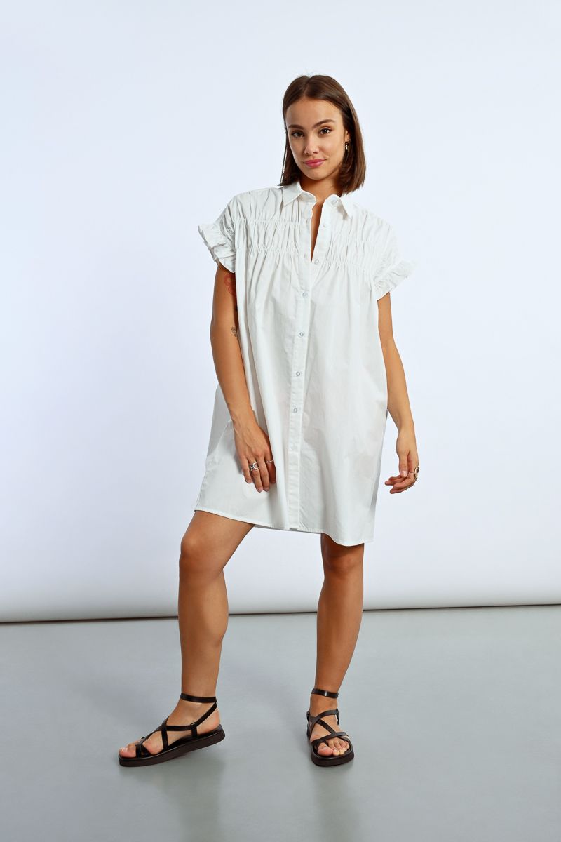 Woven Short Dress
