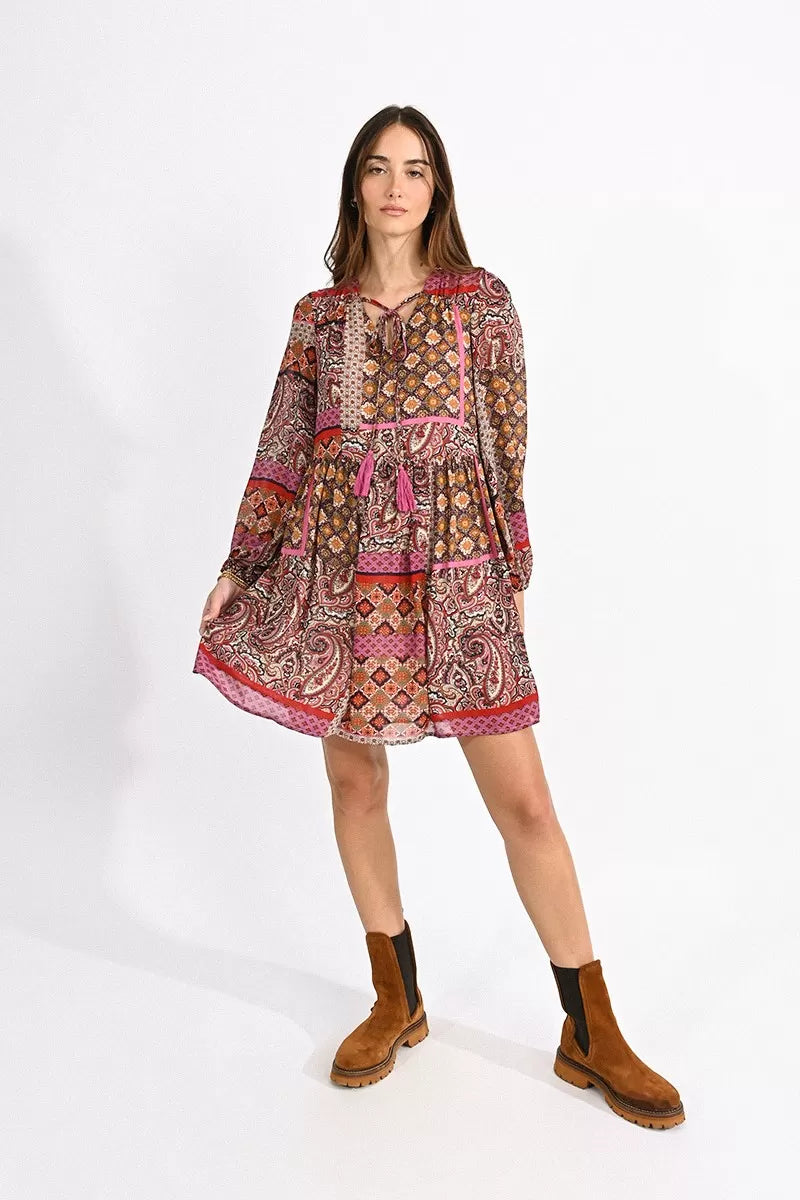 MINI PRINTED DRESS