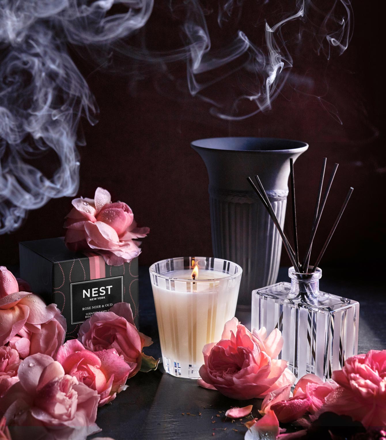 Rose Noir & Oud Classic Candle