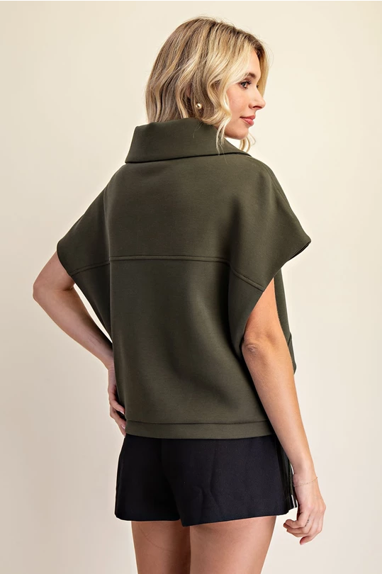 High Neck Vest Top