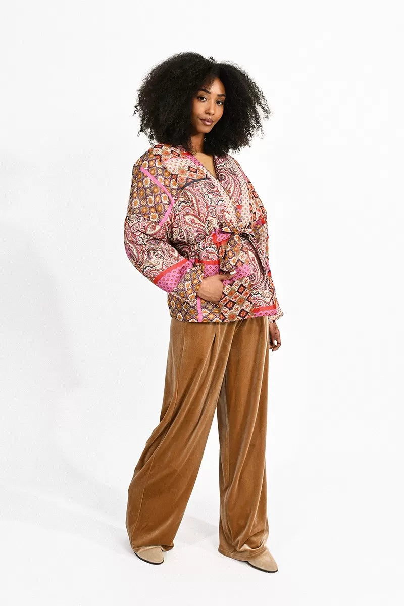 Belted Woven Jacket
