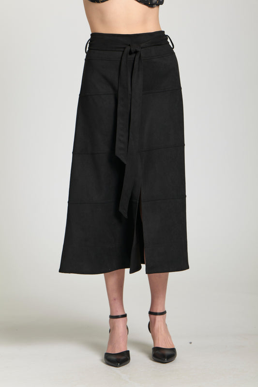 Vegan Suede Skirt